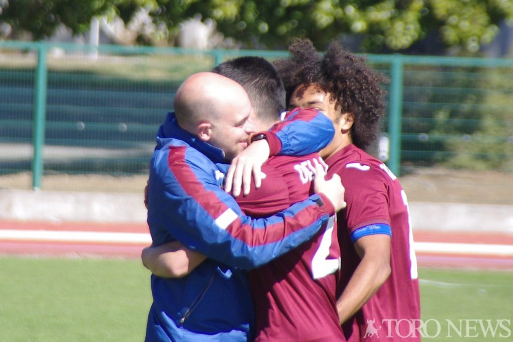 Alessandro Dellavalle esultanza Torino Primavera