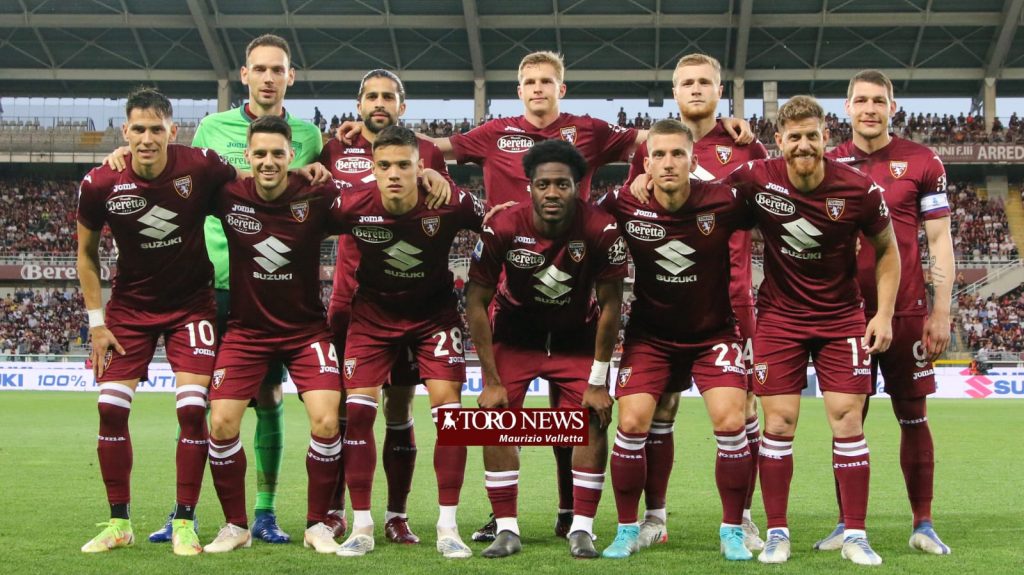 Torino-Roma 0-3, foto di squadra
