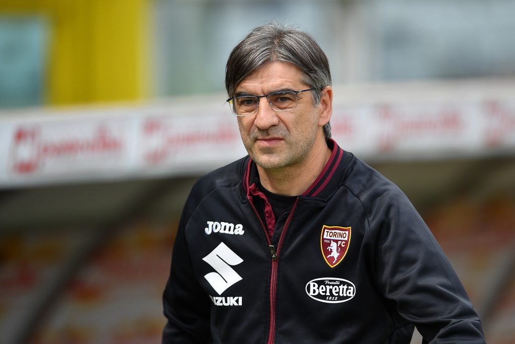 TURIN, ITALY - MAY 07: Torino FC head coach Ivan Juric looks on during the Serie A match between Torino FC and SSC Napoli at Stadio Olimpico di Torino on May 7, 2022 in Turin, Italy. (Photo by Valerio Pennicino/Getty Images)