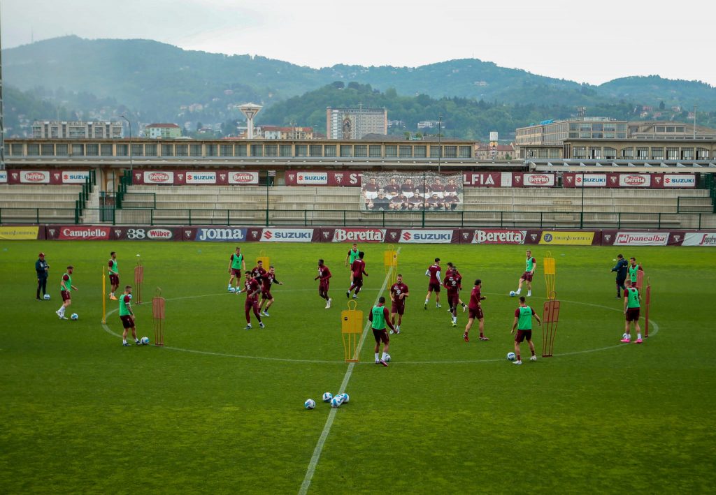 Torino allenamento Filadelfia