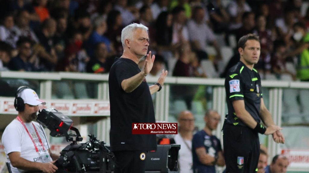Torino-Roma 0-3, Josè Mourinho