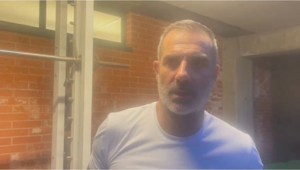 Sorrentino durante l'intervista rilasciata a Toro News