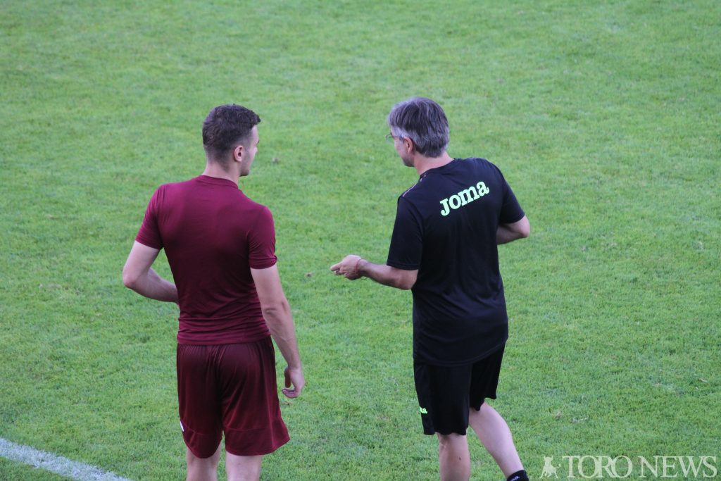 Ivan Juric e Alessandro Buongiorno - Ritiro Bad Leonfelden