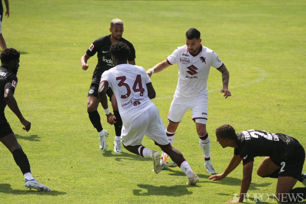 Torino - Eintracht Francoforte Radonjic Aina