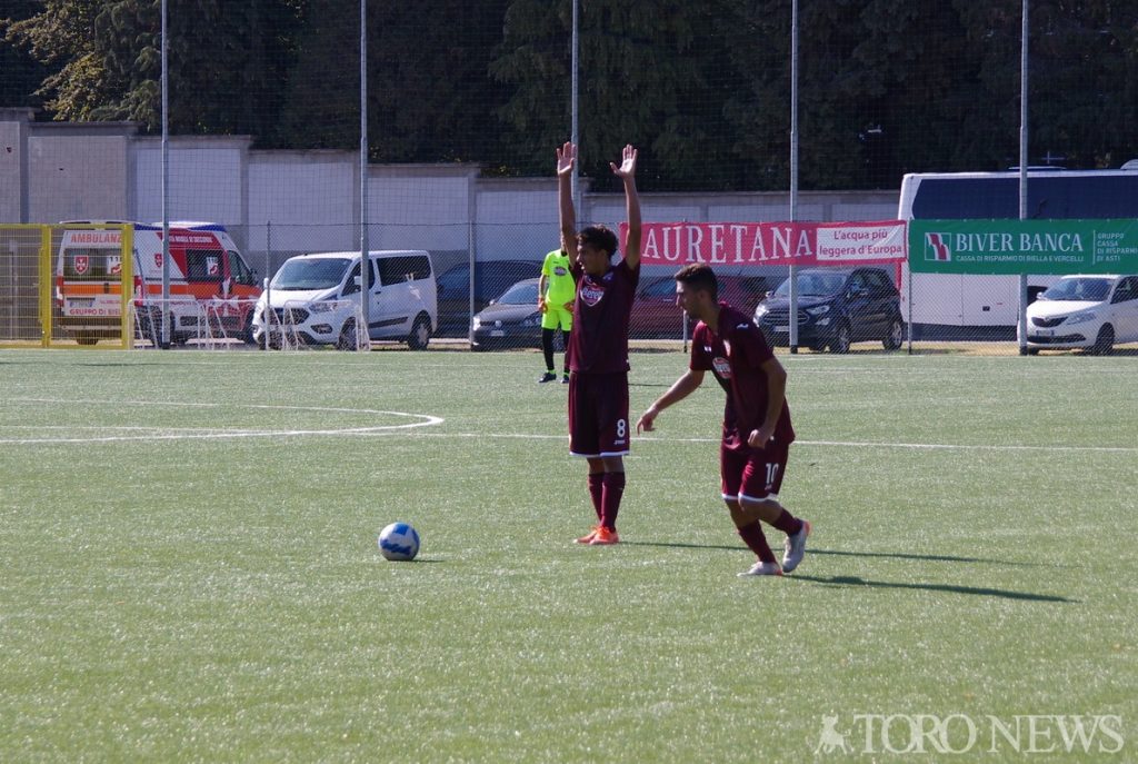 Torino Primavera Jonathan Silva Pertinhes e Andrea Vaiarelli