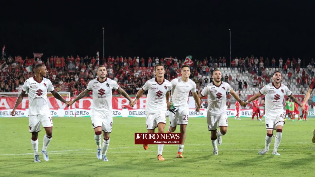 Monza Torino esultanza Lazaro Sanabria Segre Ricci Vlasic Radonjic