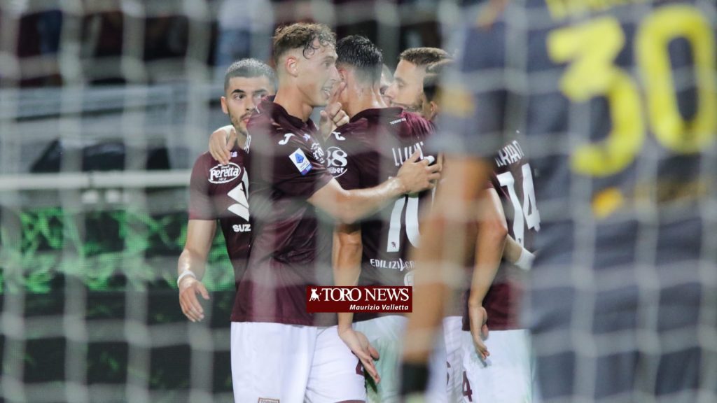 Torino-Lecce gol Vlasic Vojvoda esultanza