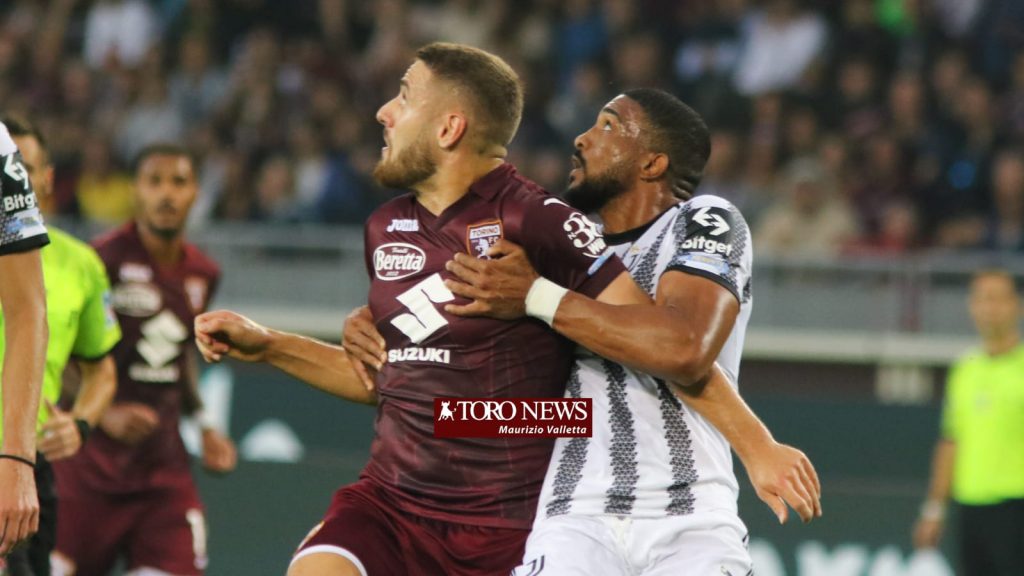Vlasic e Bremer Torino-Juventus