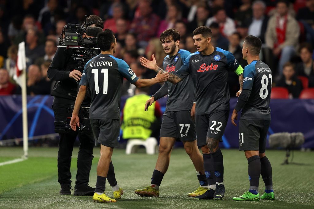 AFC Ajax v SSC Napoli: Group A - UEFA Champions League