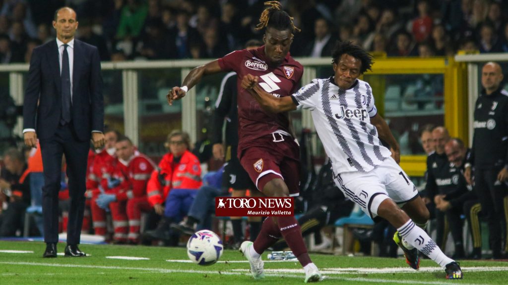 Yann Karamoh e Cuadrado Torino-Juventus