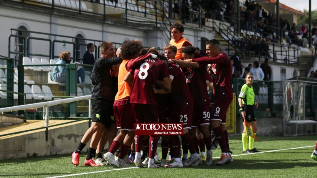 Primavera, Torino-Juventus esultanza Torino