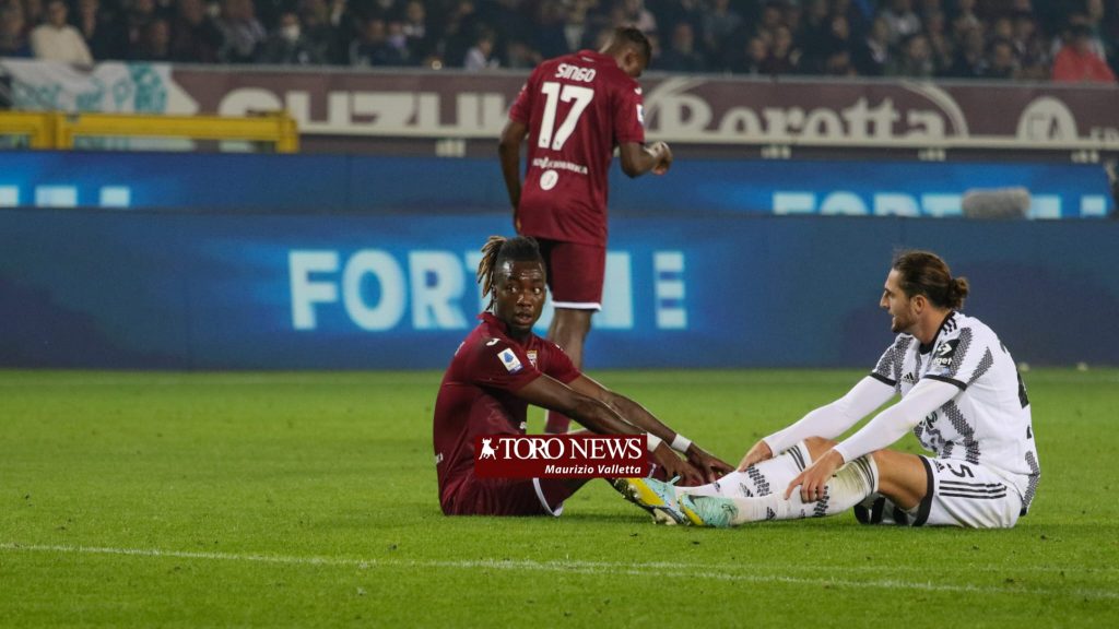 Karamoh Rabiot Torino-Juventus