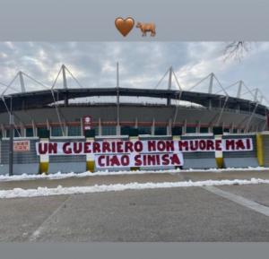 striscione mihajlovic