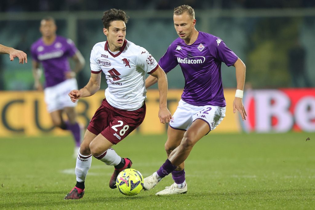 Fiorentina v Torino  - Coppa Italia Quarter Final