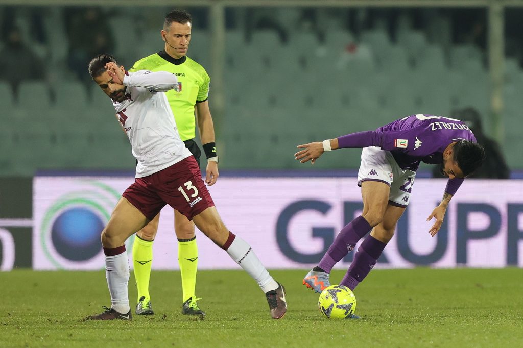 Fiorentina v Torino  - Coppa Italia Quarter Final