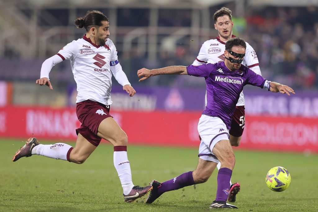 Fiorentina v Torino  - Coppa Italia Quarter Final