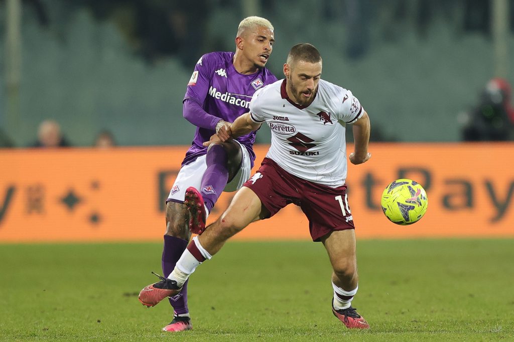 Fiorentina v Torino  - Coppa Italia Quarter Final