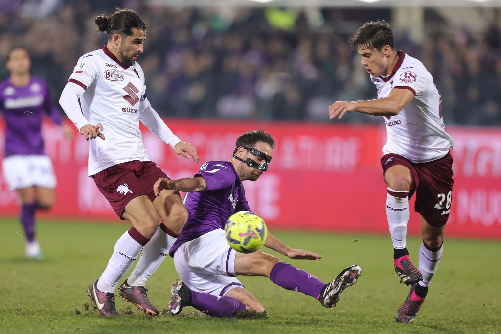 Fiorentina v Torino  - Coppa Italia Quarter Final