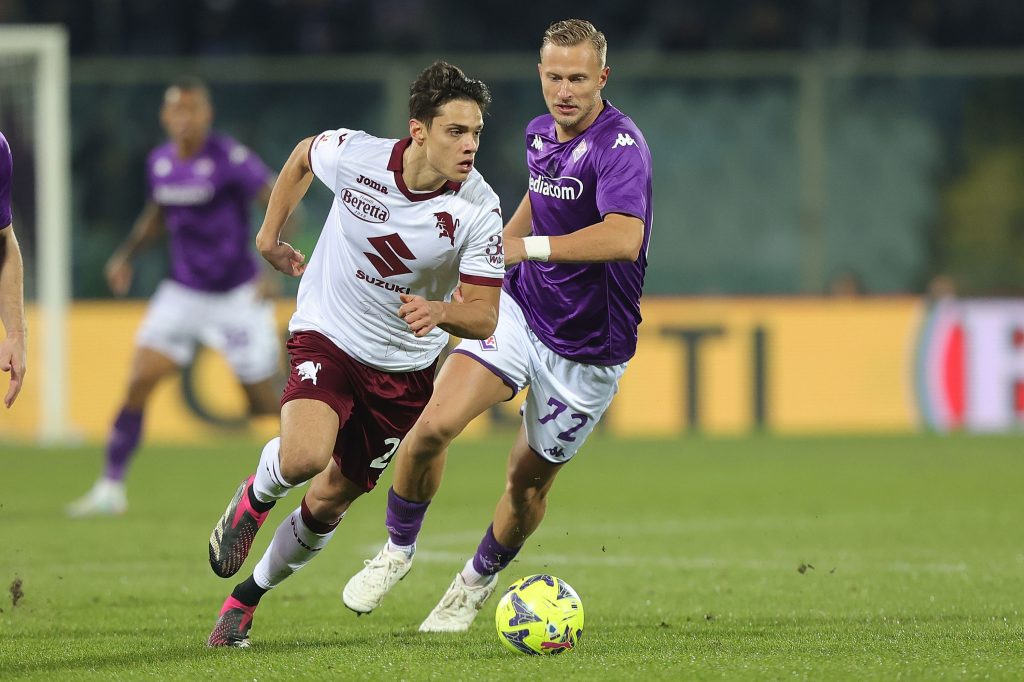Fiorentina v Torino  - Coppa Italia Quarter Final