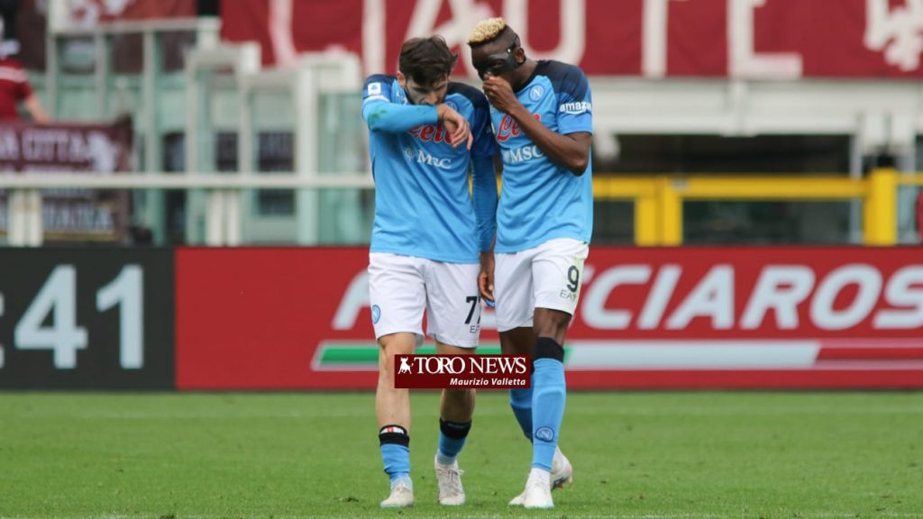 Torino-Napoli Osimhen e Kvarastkhelia