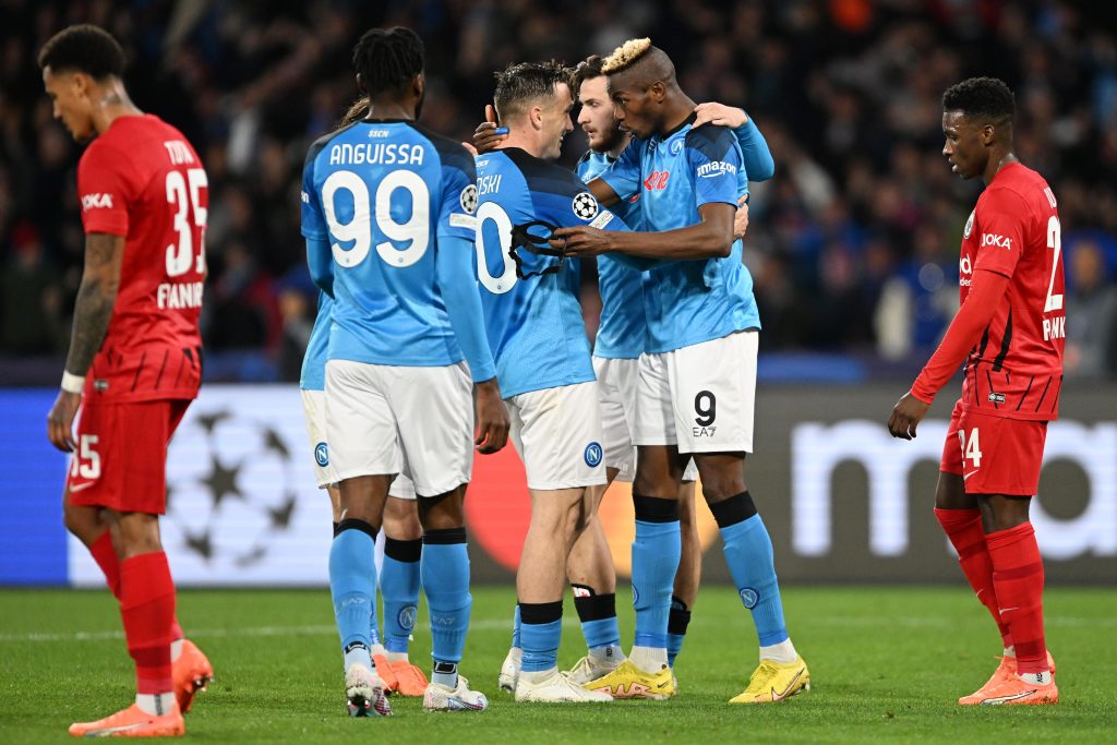 SSC Napoli v Eintracht Frankfurt: Round of 16 Second Leg - UEFA Champions League
