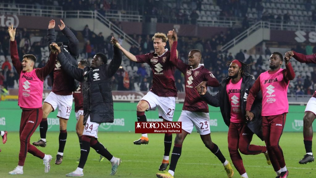 Torino Bologna esultanza maratona