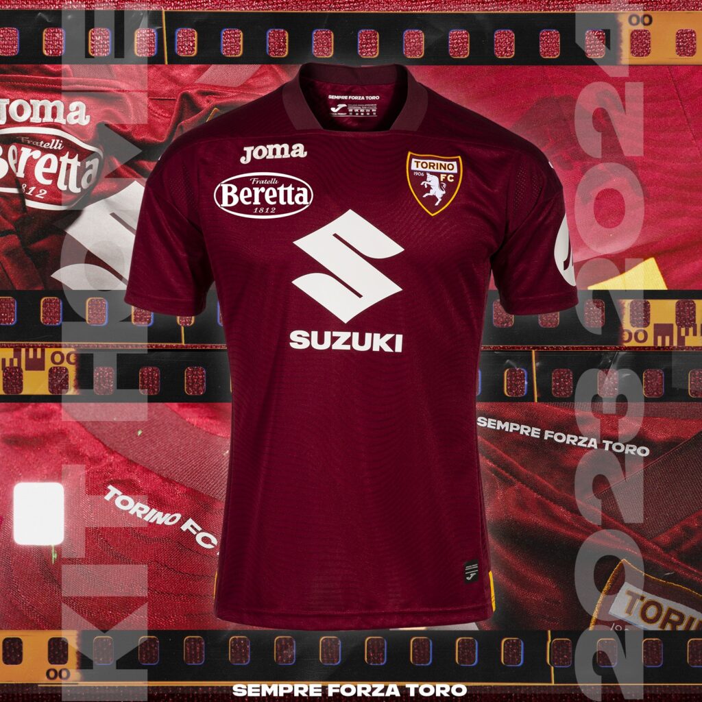 La prima maglia del Torino 2023/2024