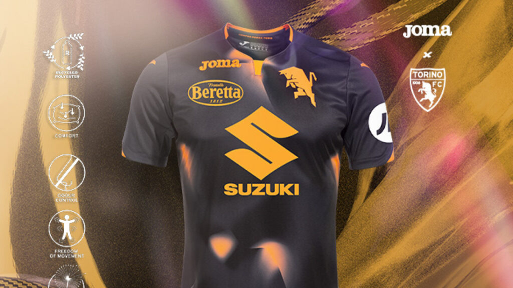 terza maglia toro 2023-24