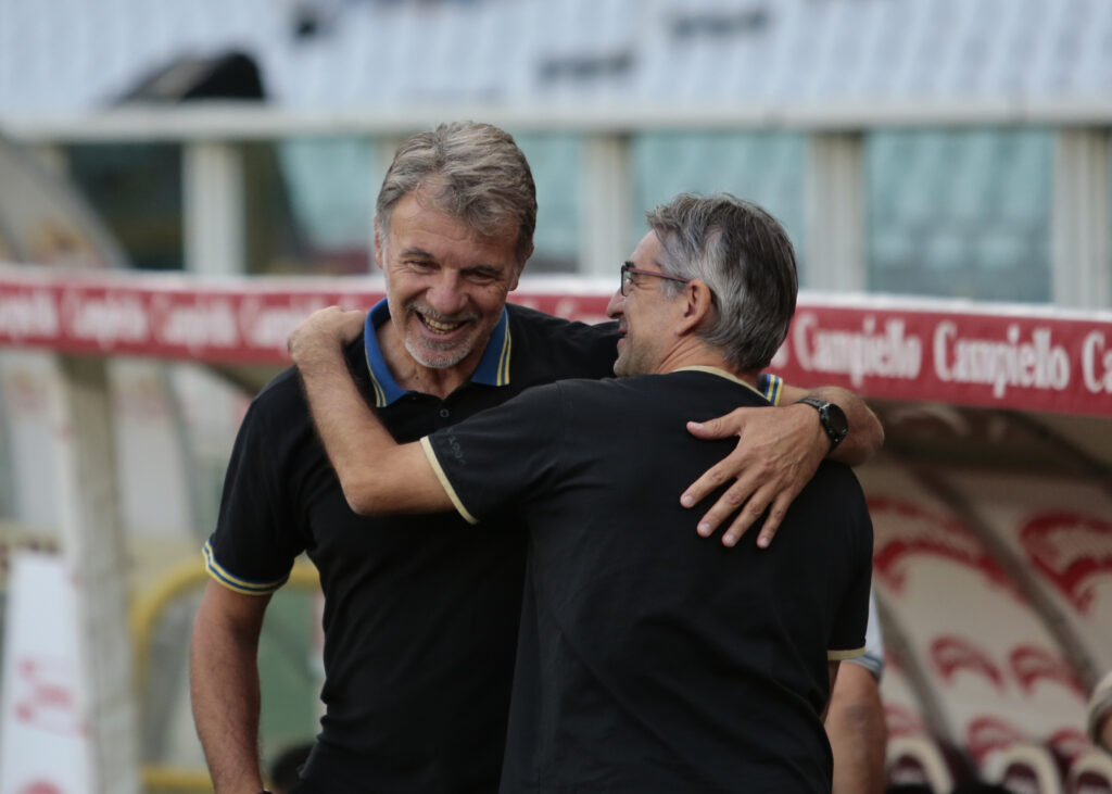 Ivan Juric e Marco Baroni Italian Serie A, Torino Fc - Hellas Verona