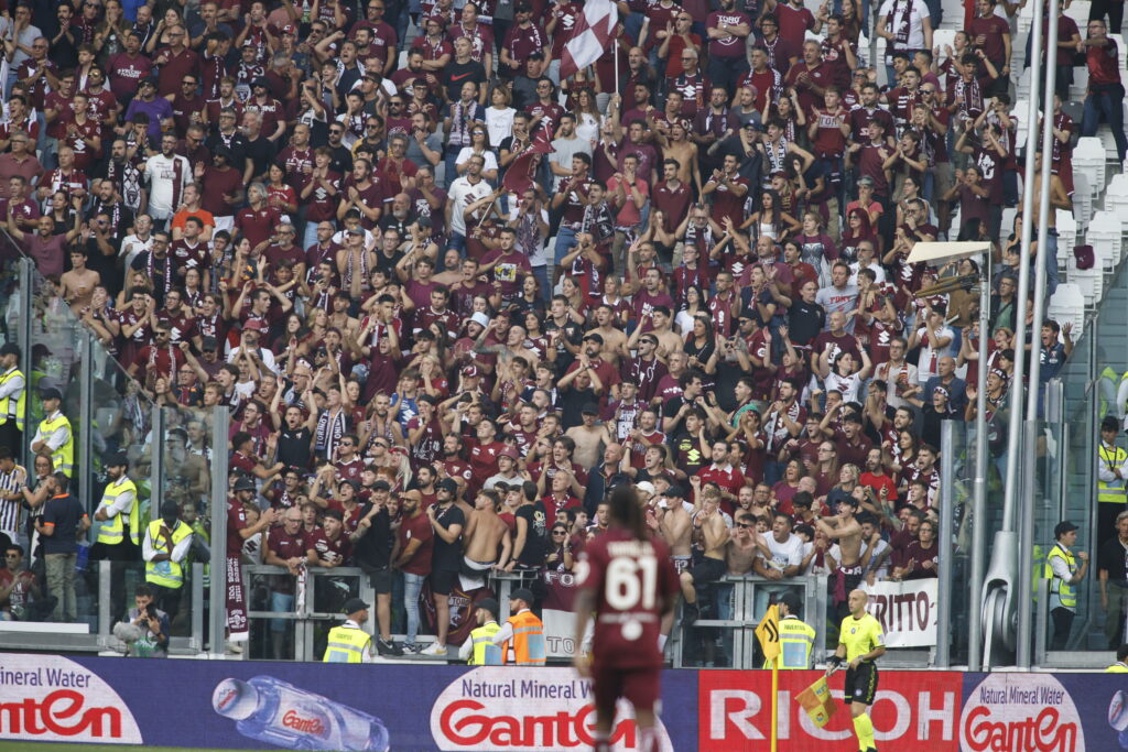 Settore ospiti derby