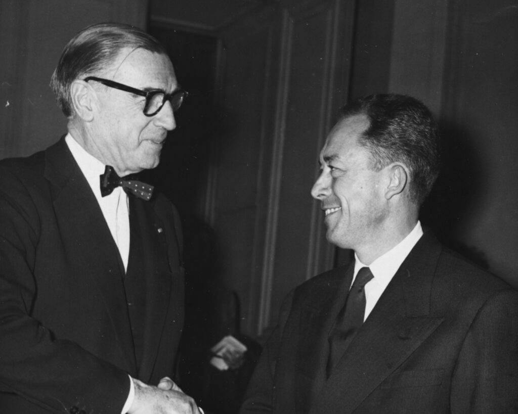 Albert Camus And Ragnar Kumlin