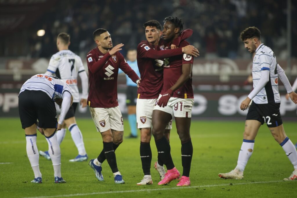 Torino-Atalanta Zapata Sanabria Bellanova