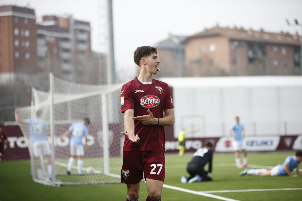 torino primavera gabellini esultanza