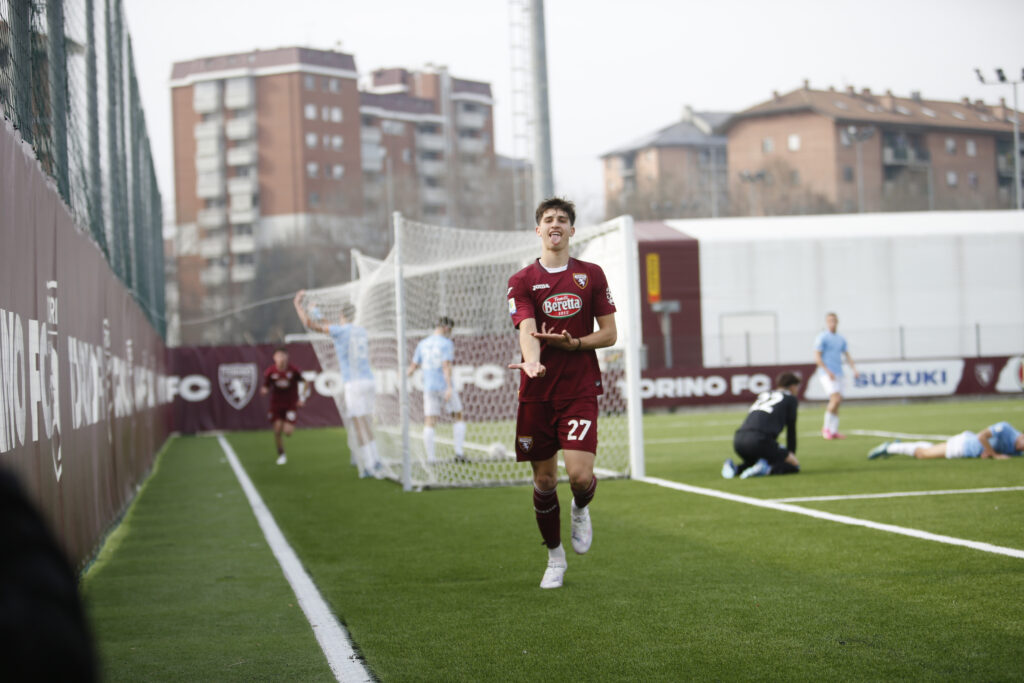 torino primavera gabellini esultanza