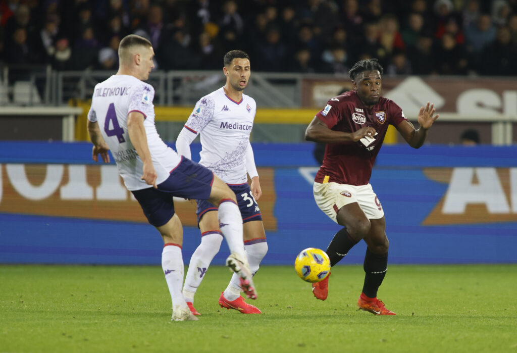 Zapata Milenkovic Mandragora Torino Fiorentina