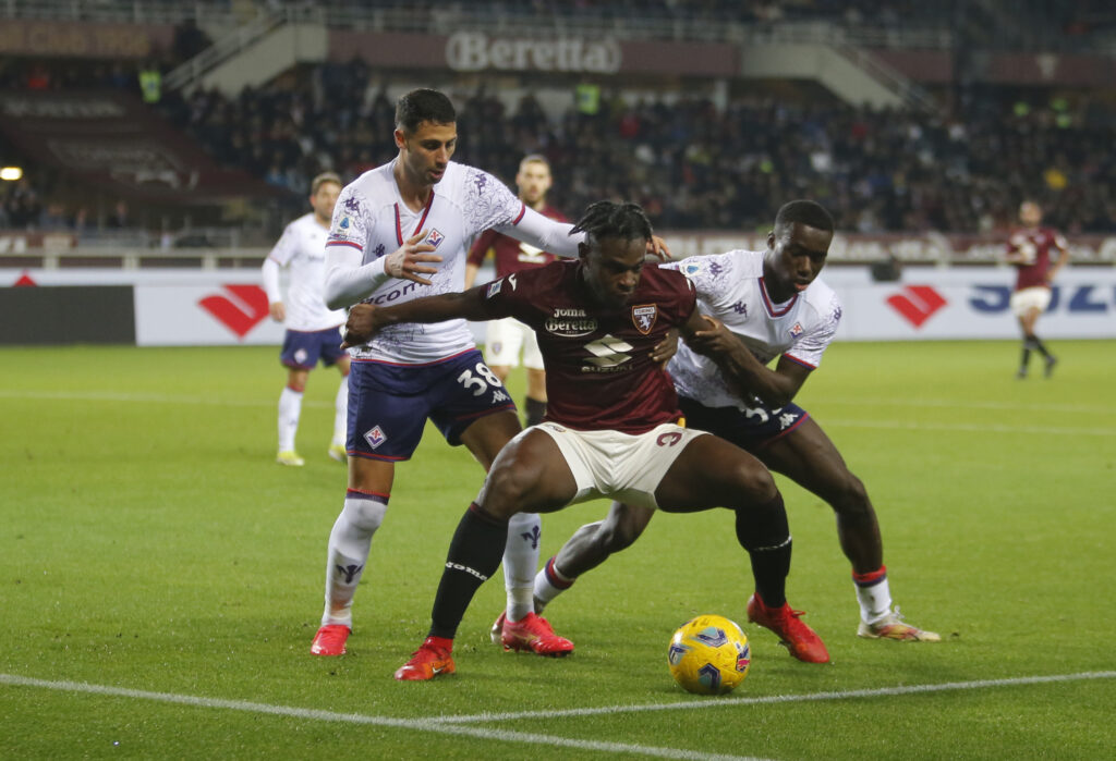 Duvan Zapata Torino Fiorentina