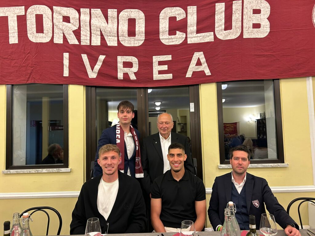 Toro Club Ivrea con Lovato e Masina