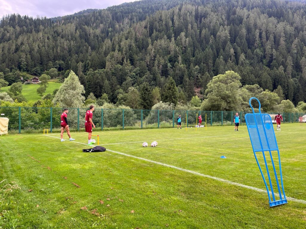 Sanabria e ricci pinzolo allenamento
