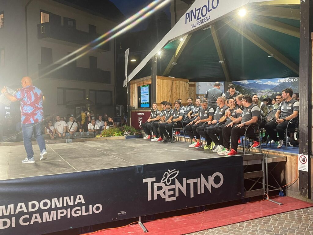 presentazione torino 2024/25 a pinzolo