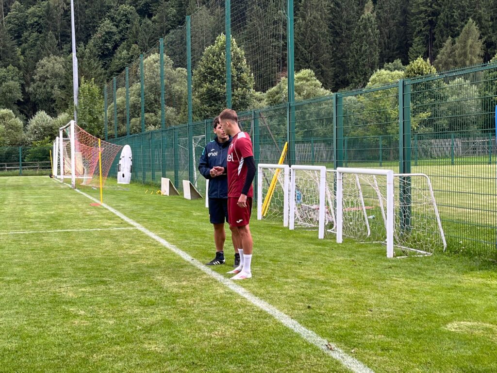 Ilic pinzolo allenamento