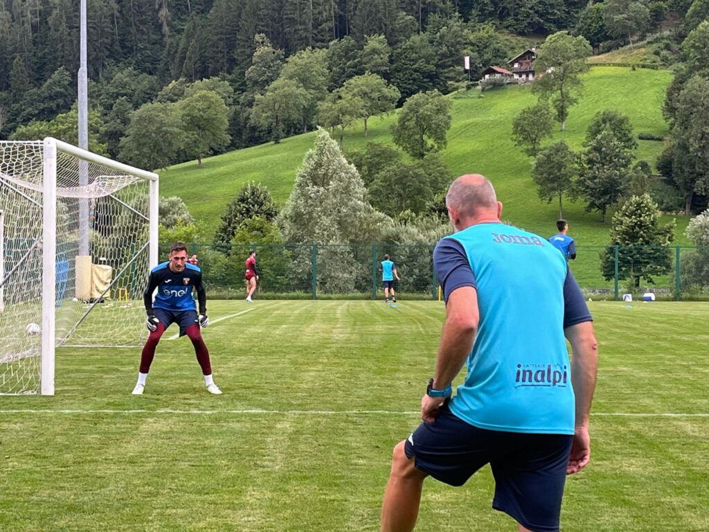 alberto paleari torino ritiro pinzolo allenamento