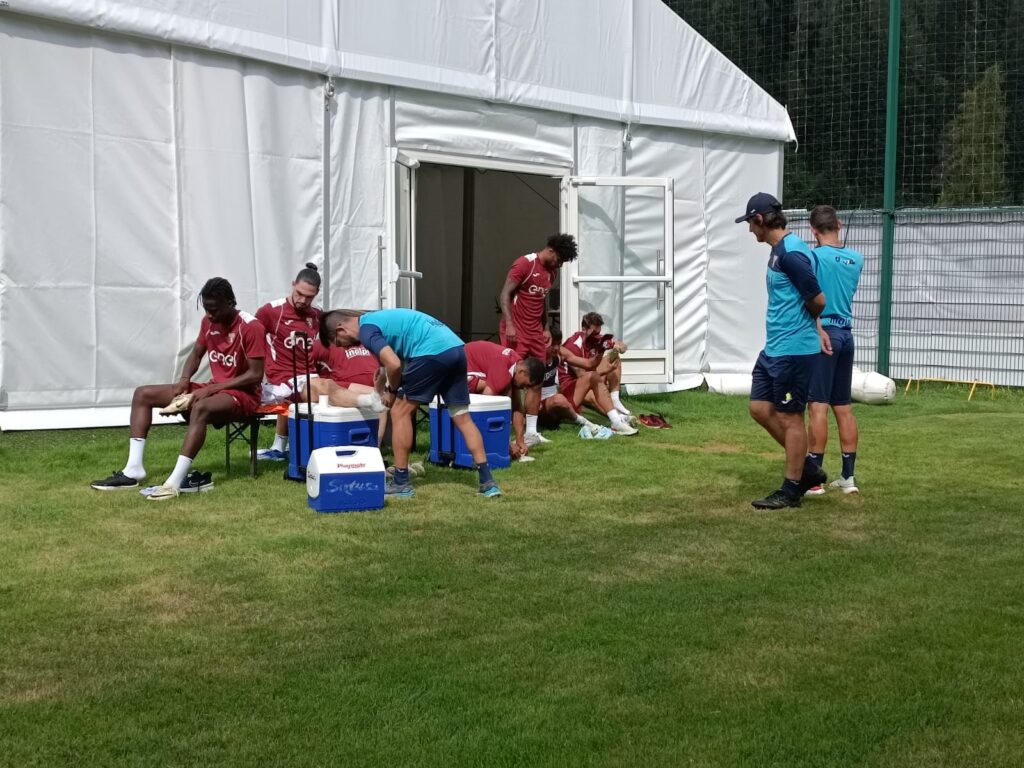 Torino vanoli lazaro allenamento