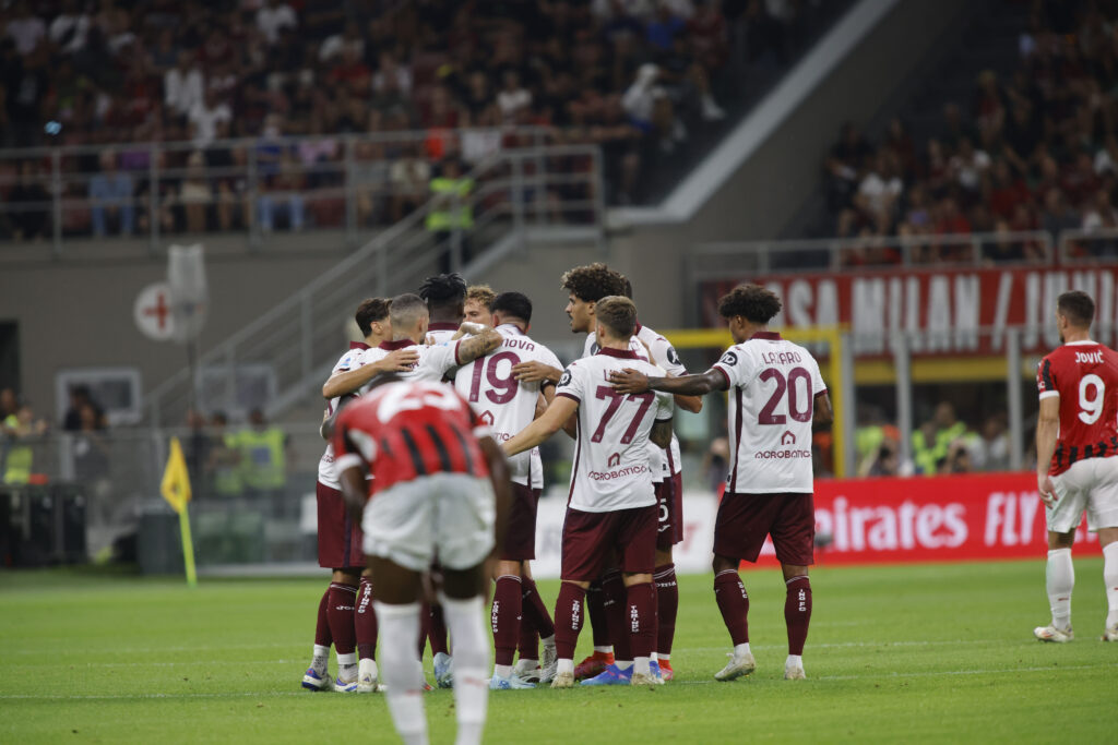 Milan-Torino esultanza Torino