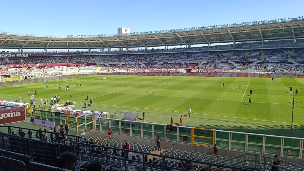 riscaldamento portieri stadio