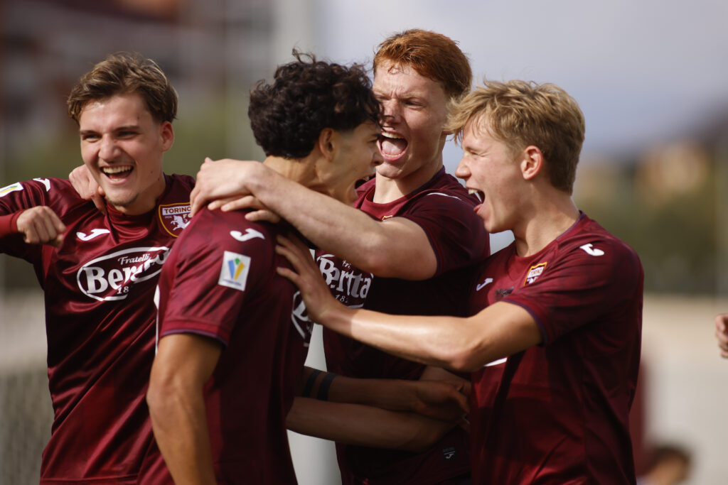 Primavera, Torino-Juventusa Acar Raballo Krzyzanowski Mullen esultanza gol