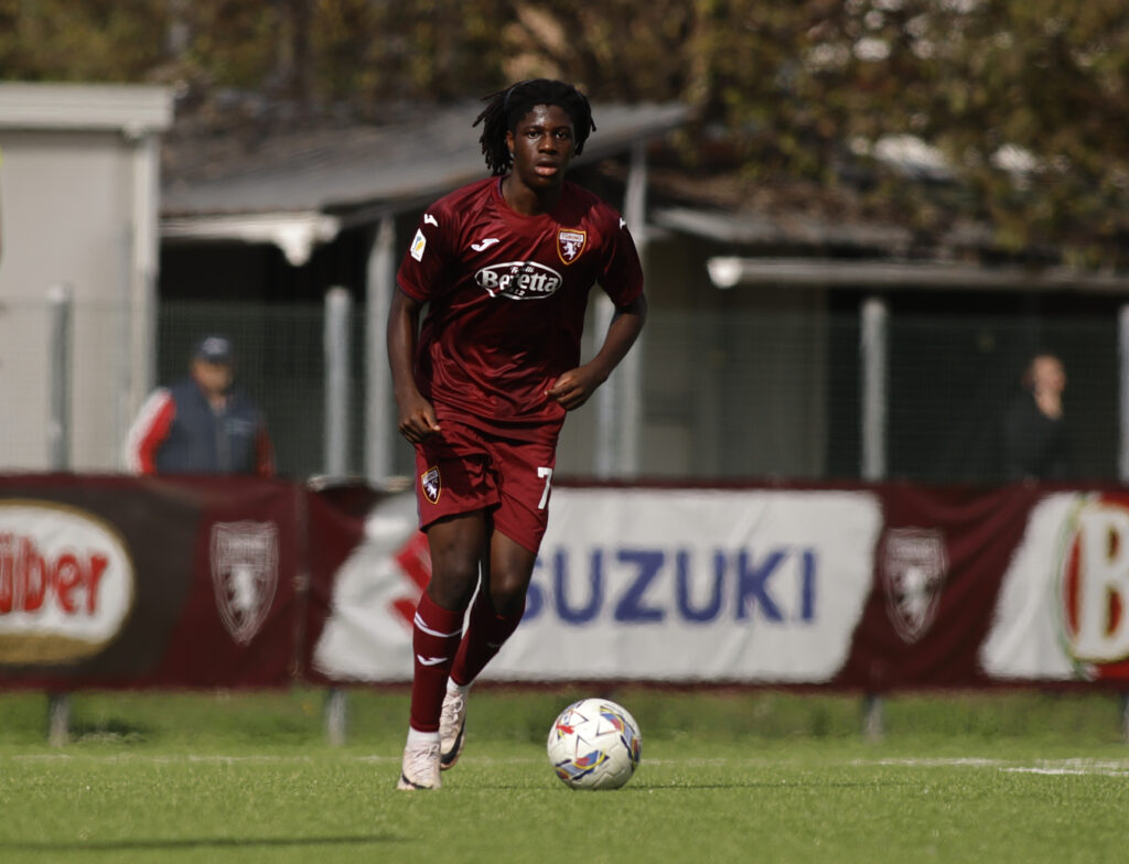 Primavera, Torino-Juventus Liema Olinga