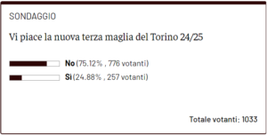 sondaggio terza maglia