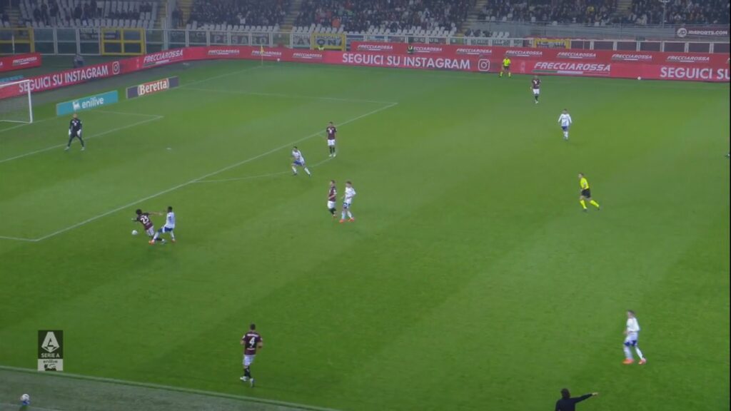 Torino-Como_Fallo di Fadera su Coco