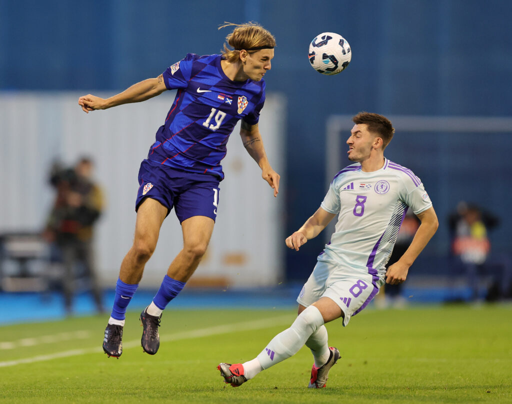 Croatia v Scotland - UEFA Nations League 2024/25 League A Group A1