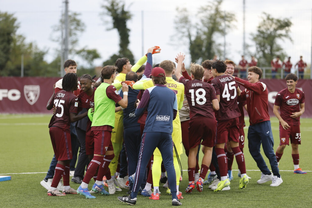 Primavera, Torino-Juventus Torino Primavera esultanza